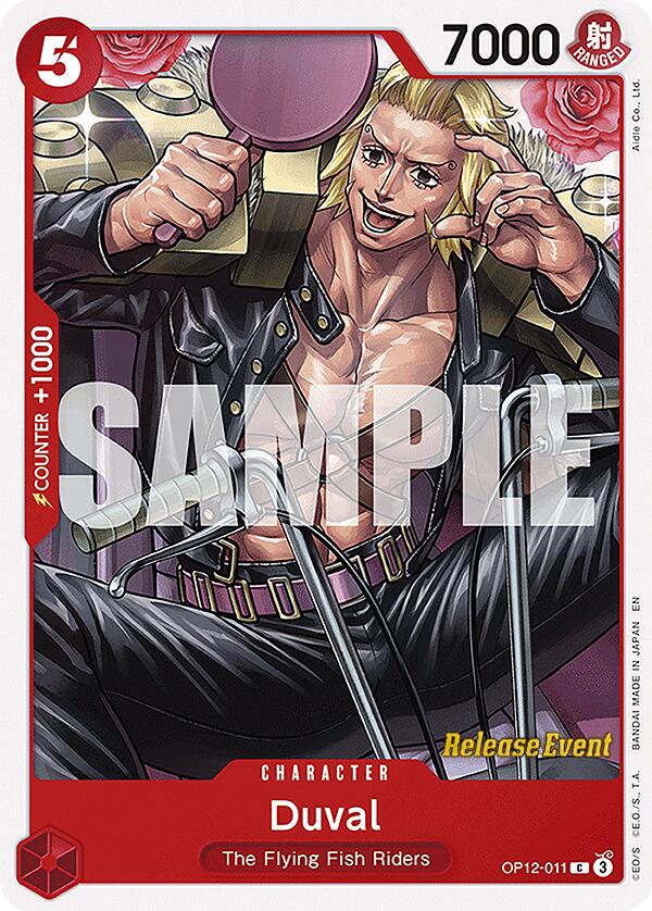 Duval [Legacy of the Master Release Event Cards]