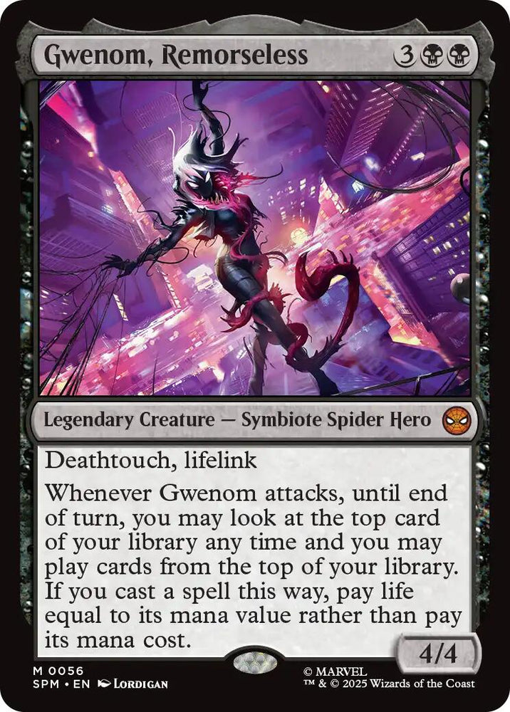 Gwenom, Remorseless [Marvel's Spider-Man]