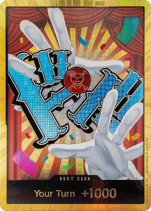 DON!! Card (Buggy) (Gold) [Premium Booster -The Best- Vol. 2]