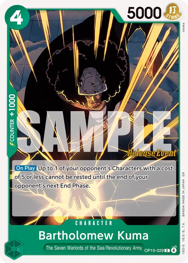 Bartholomew Kuma [Adventure on Kami's Island Release Event]