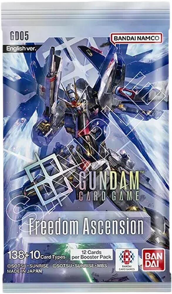 Gundam Card Game: BP05 Freedom Ascension Booster Pack