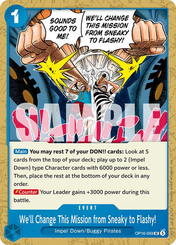 We'll Change This Mission from Sneaky to Flashy! [The Time of Battle]