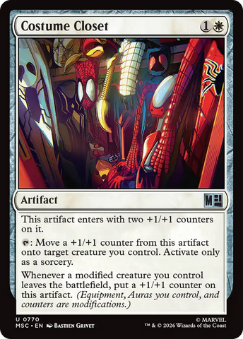 Costume Closet [Marvel Super Heroes Commander]