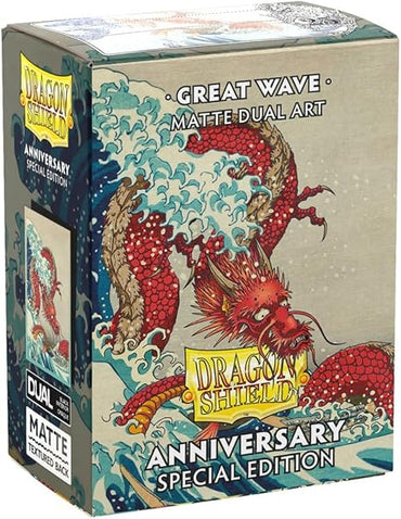 Dragon Shield Art Sleeves 25th Anniversary Special Edition Great Wave (100)