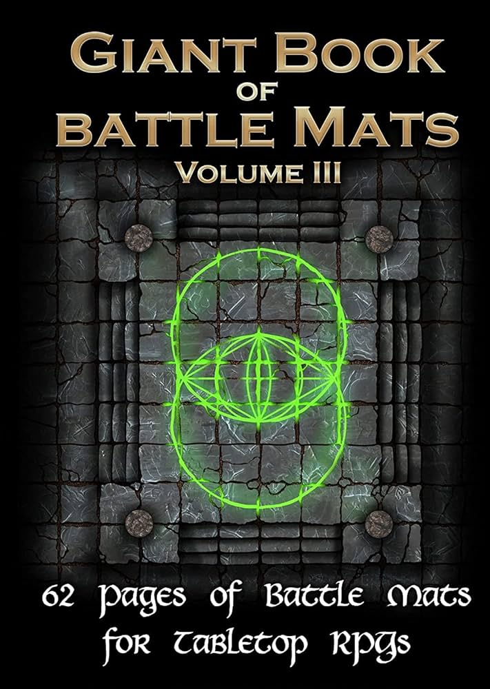 Battle Mats: Giant Book of Battle Mats - Volume III