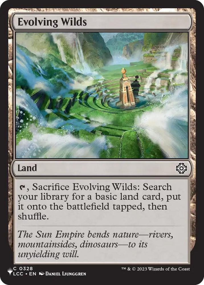 Evolving Wilds (LCC) [The List]