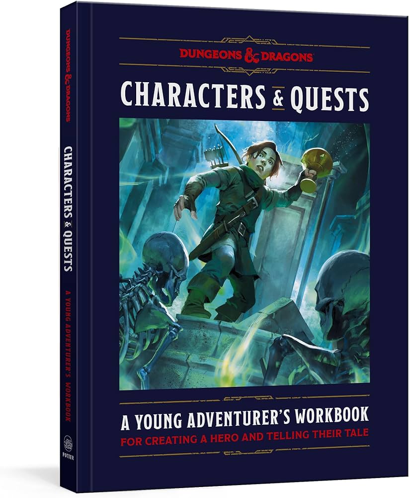 Dungeons & Dragons RPG: A Young Adventurer`s Guide - Characters and Quests (Hardcover)