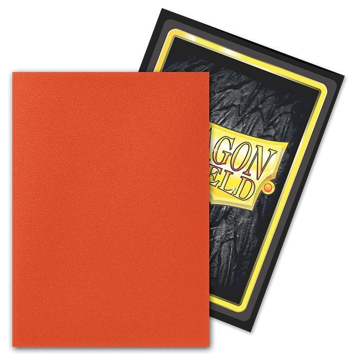 Dragon Shields: (100) Matte Dual - Ember (DISPLAY 10)