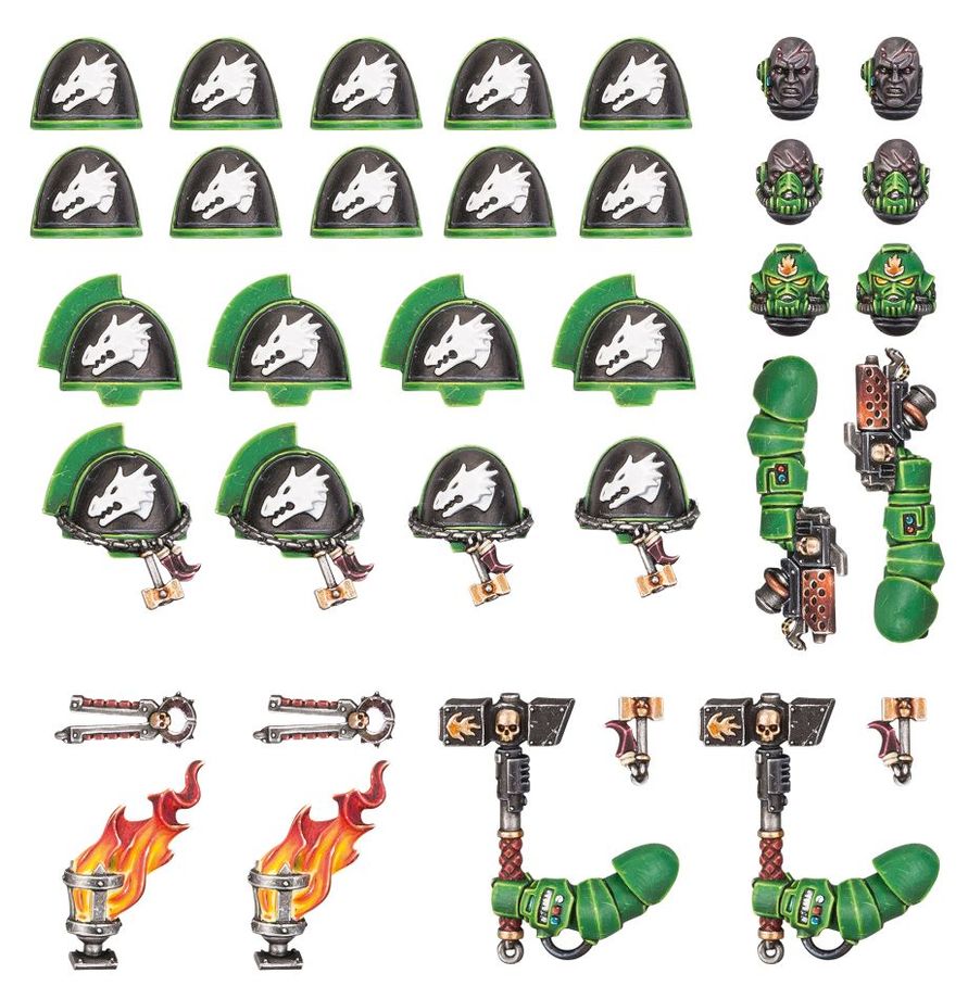 Warhammer 40K: Salamanders Primaris Upgrades and Transfers