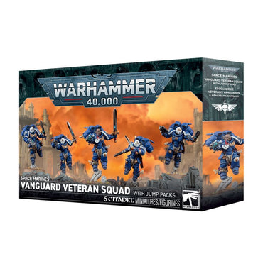 Warhammer 40k: Space Marine - Vanguard Veteran Squad with Jump Packs