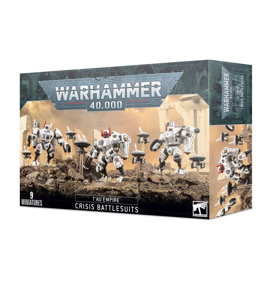 Warhammer 40K: T'au Emipre - XV8 Crisis Battlesuit Team