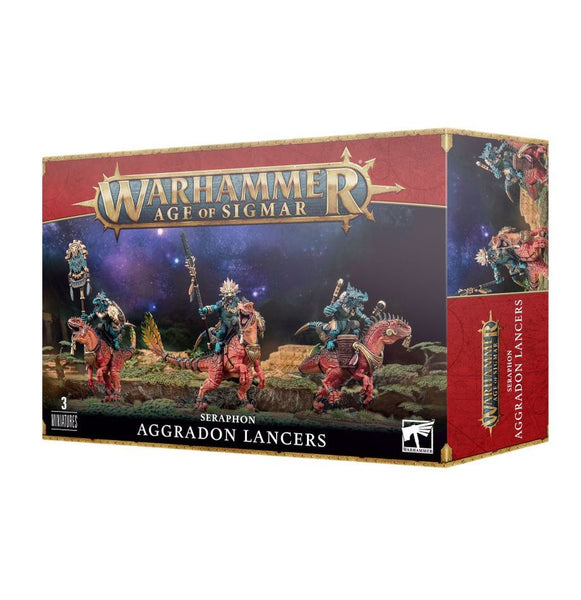 Warhammer: Age of Sigmar - Seraphon Aggradon Lancers