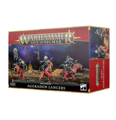 Warhammer: Age of Sigmar - Seraphon Aggradon Lancers