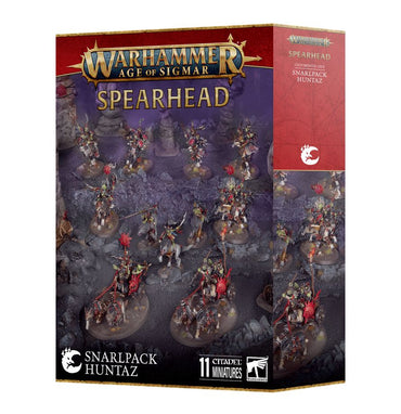 Warhammer Age of Sigmar: Spearhead - Gloomspite Gitz – Snarlpack Huntaz