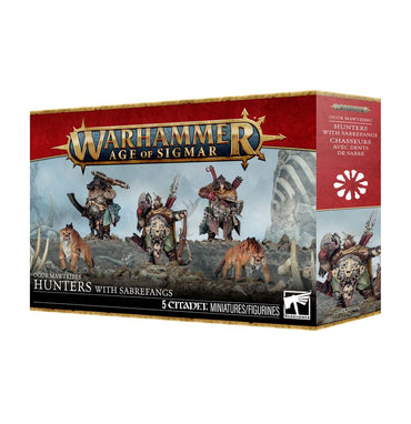 Warhammer Age of Sigmar: Ogor Mawtribes - Hunters with Sabrefangs