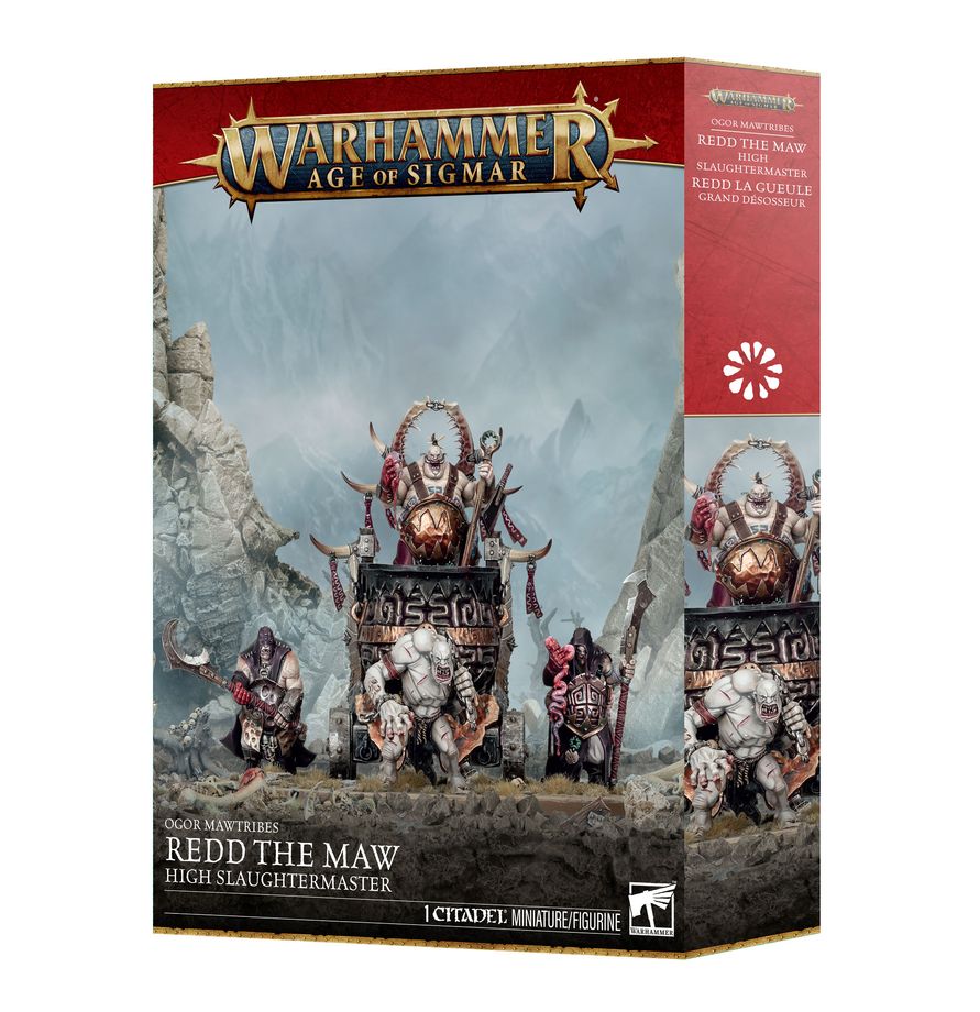 Warhammer Age of Sigmar: Ogor Mawtribes - Redd the Maw – High Slaughtermaster