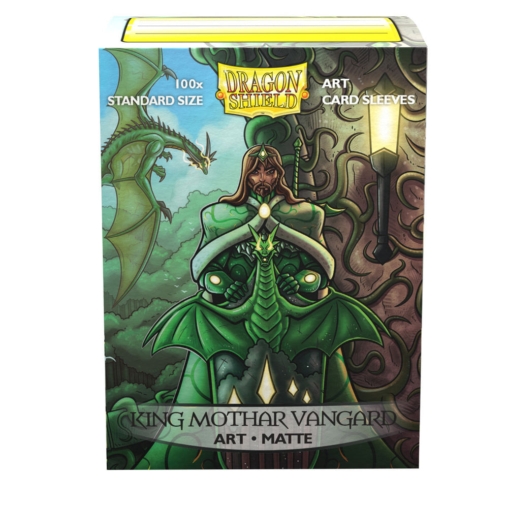 Dragon Shield Sleeves: Standard Matte Art - King Mothar Vanguard, Portrait 100CT