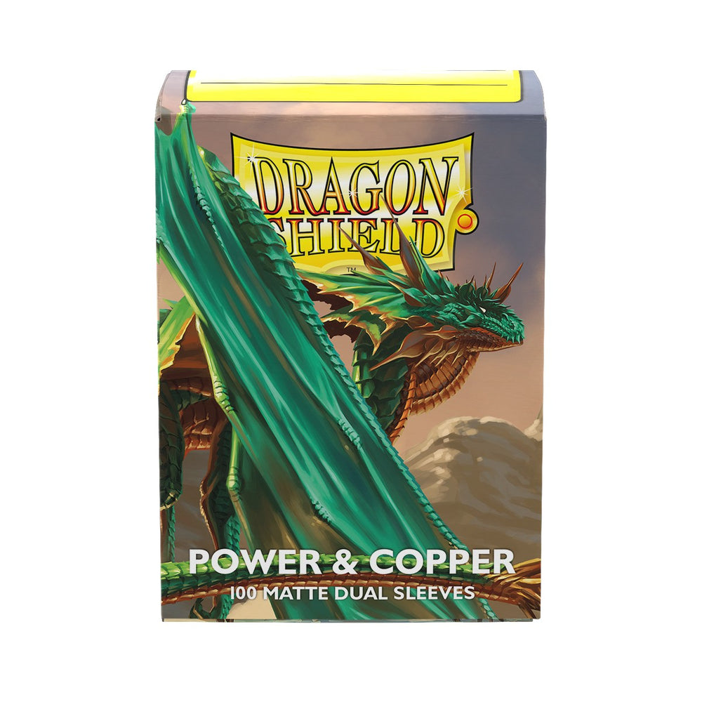 Dragon Shields: Standard Matte Dual - Power & Copper 100CT