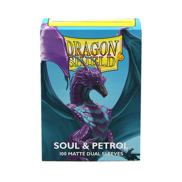 Dragon Shields: Standard Matte Dual - Soul & Petrol 100CT