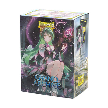 Dragon Shields: (100) Matte Dual Art - Grand Archive - Ariel Archangel of Natura