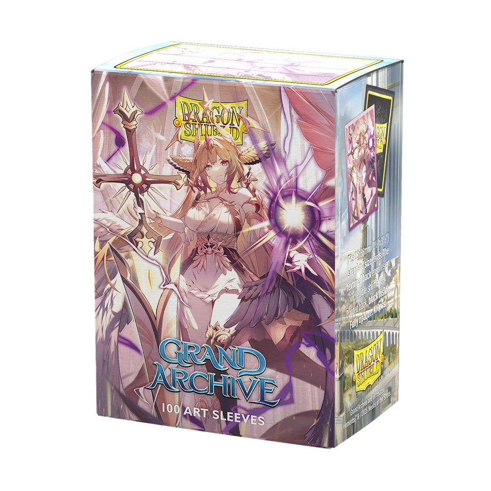 Dragon Shields: (100) Matte Dual Art - Grand Archive - Haniel Archangel of Spectra