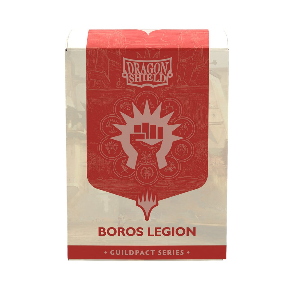 Dragon Shields: (100) Matte Dual Art - Magic the Gathering - Guildpact Series - Boros Legion 100CT