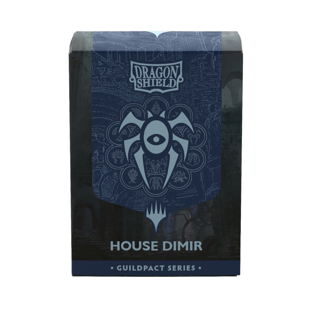 Dragon Shields: (100) Matte Dual Art - Magic the Gathering - Guildpact Series - House Dimir 100CT