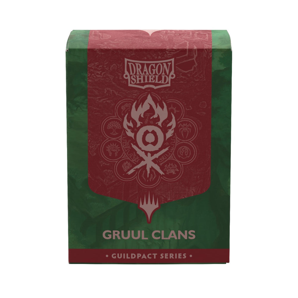Dragon Shields: (100) Matte Dual Art - Magic the Gathering - Guildpact Series - Gruul Clans 100CT