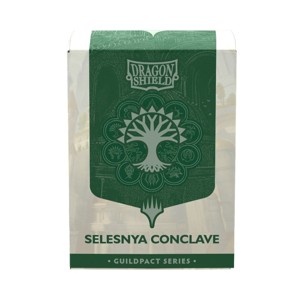 Dragon Shields: (100) Matte Dual Art - Magic the Gathering - Guildpact Series - Selesnya Conclave 100CT