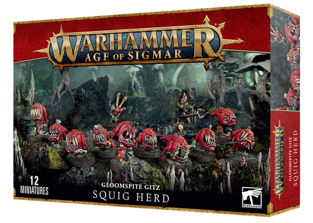 Warhammer: Age of Sigmar - Gloomspite Gitz Squig Herd