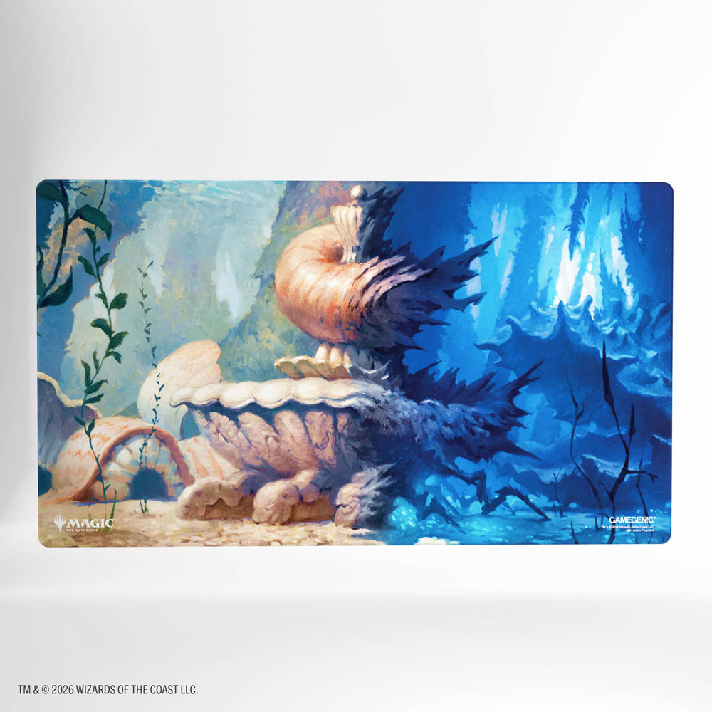 Gamegenic: Magic: The Gathering | Lorwyn Eclipsed Shiny Playmat - Hallowed Fountain