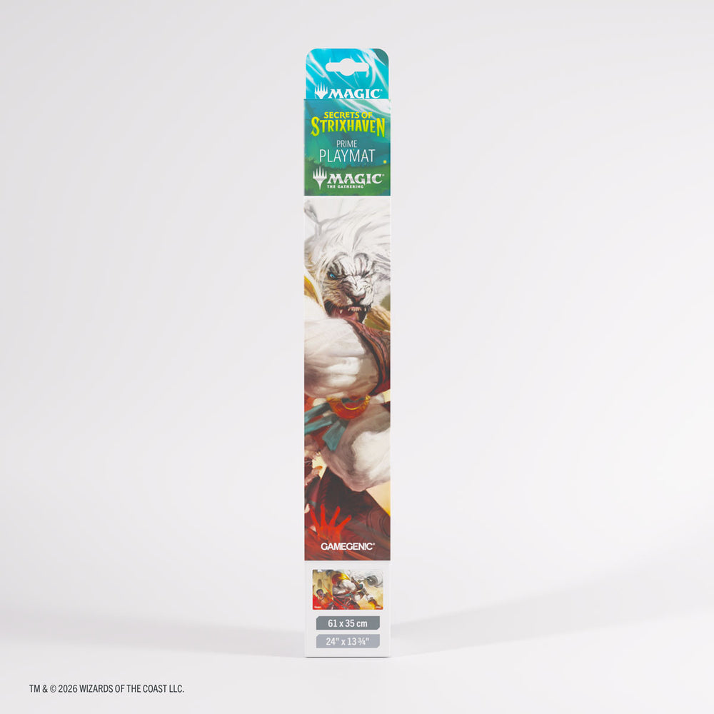 Gamegenic Prime Playmat: MTG Secrets of Strixhaven - Ajani's Response