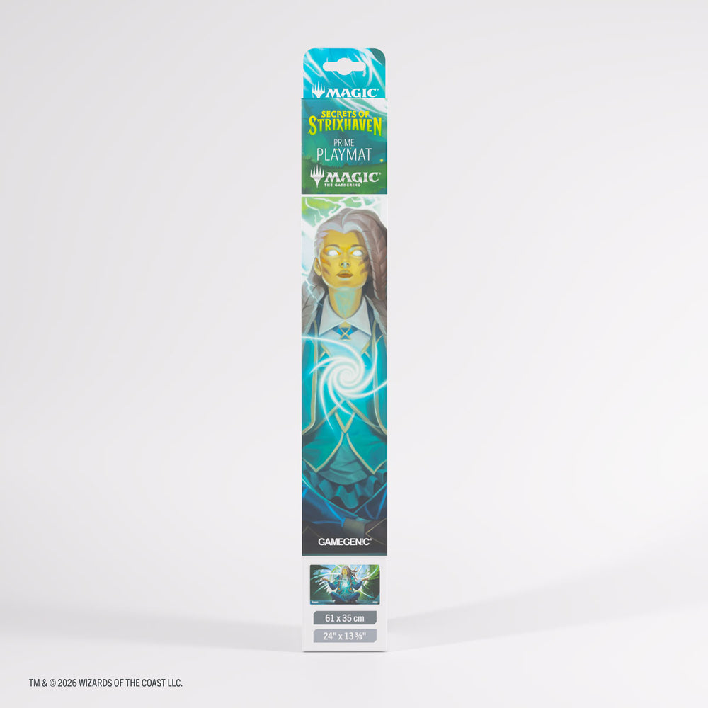 Gamegenic Prime Playmat: MTG Secrets of Strixhaven - Tam, Observant Sequencer