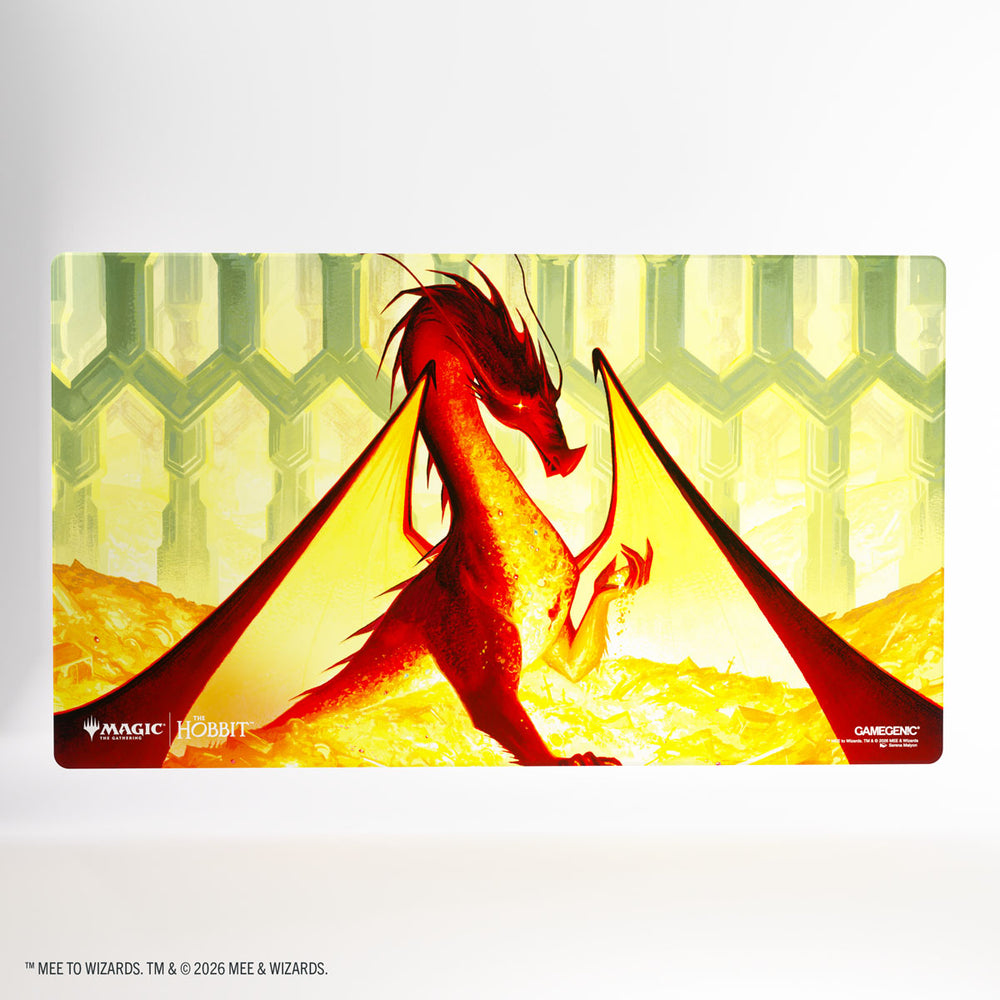 Gamegenic Shiny Playmat: MTG - The Hobbit - Smaug the Golden