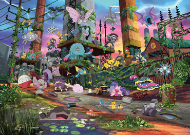 Pokemon: Celebration Journey Breakout 2 - Power Plant 1000 Piece Puzzle