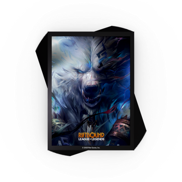 Riftbound - League of Legends TCG: Origins Art Sleeves - Volibear 100CT