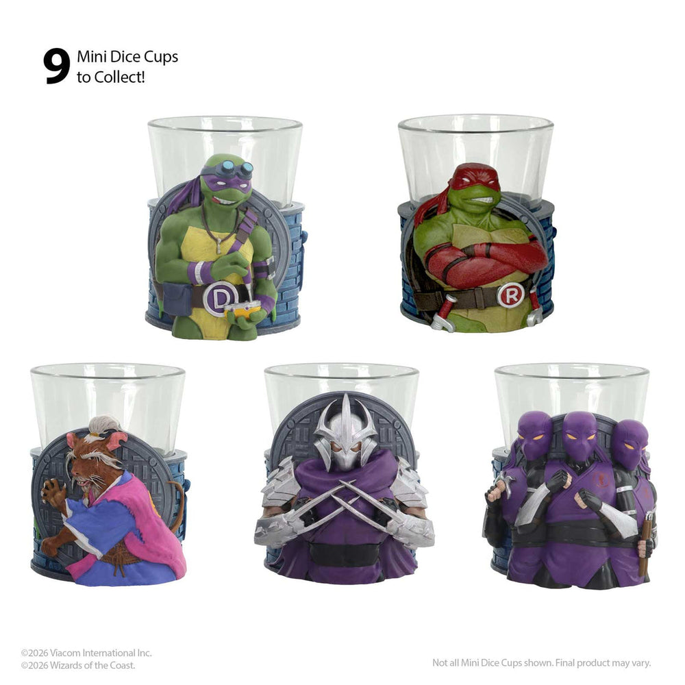 Sirius Dice: MTG - Teenage Mutant Ninja Turtles Mini Dice Cups