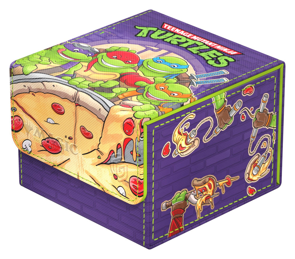 Ultimate Guard Sidewinder 133+ Xenoskin MtG "Teenage Mutant Ninja Turtles" - Pizza Box