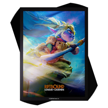 Riftbound - Unleashed ART SLEEVES 4: Poppy, Keeper of the Hammer (100)