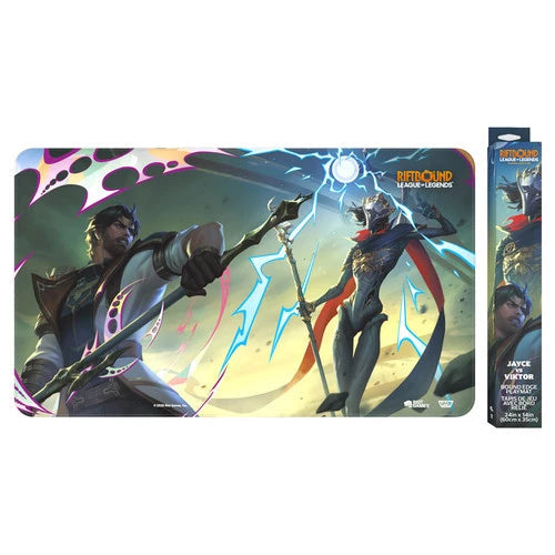Riftbound - Vendetta playmat: Jayce vs Viktor
