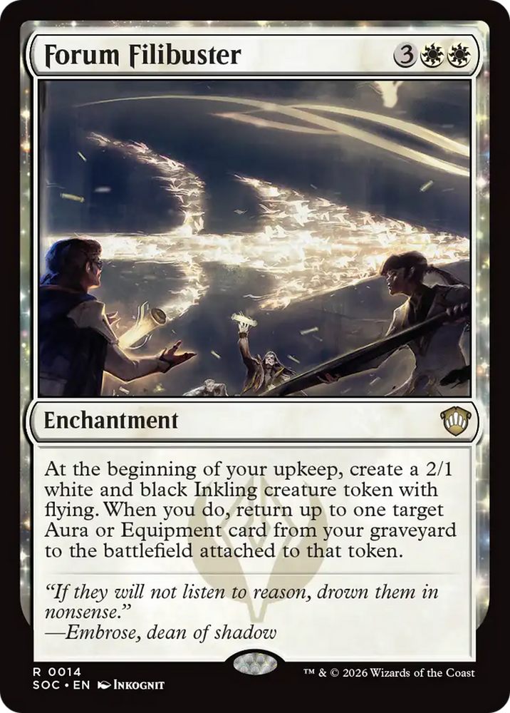 Forum Filibuster [Secrets of Strixhaven Commander]