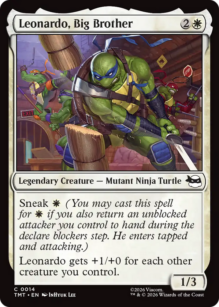 Leonardo, Big Brother [Teenage Mutant Ninja Turtles]