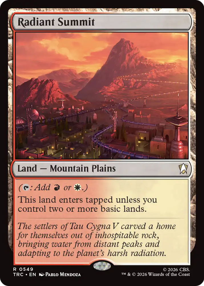 Radiant Summit (Surge Foil) [Star Trek Commander]