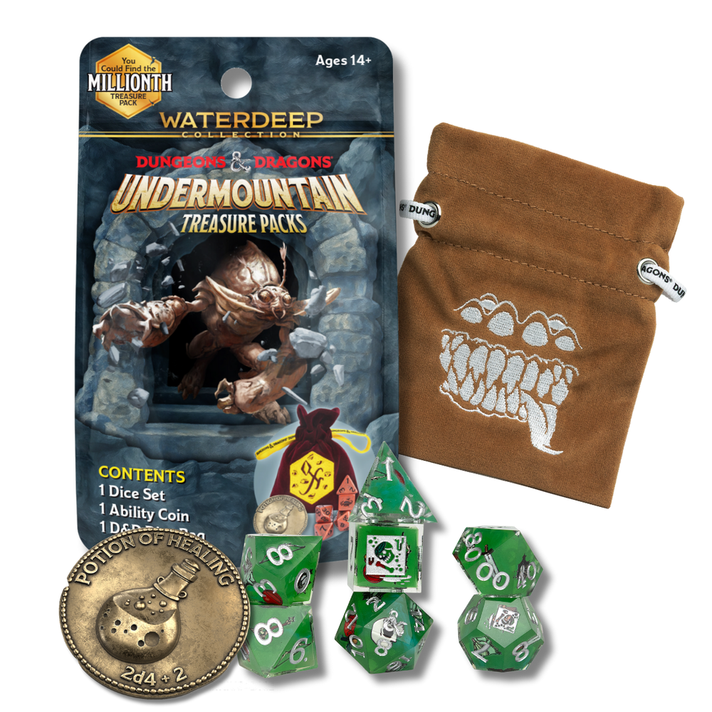 Dungeons & Dragons: UNDERMOUNTAIN Treasure Packs Blind Box