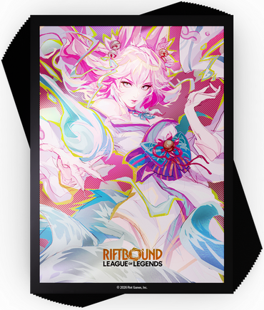 Riftbound - SPIRITFORGED ART SLEEVES 3: SPIRIT BLOSSOM AHRI (100CT)