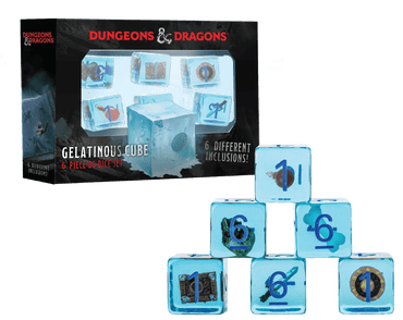 DND GELATINOUS CUBE Dice