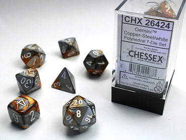 GEMINI 7-DIE SET COPPER-STEEL/WHITE