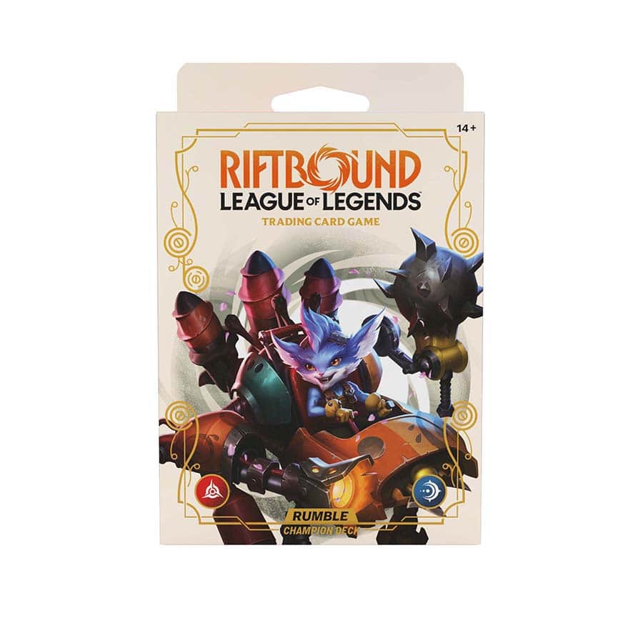 Riftbound - SPIRITFORGED CHAMPION DECK: RUMBLE
