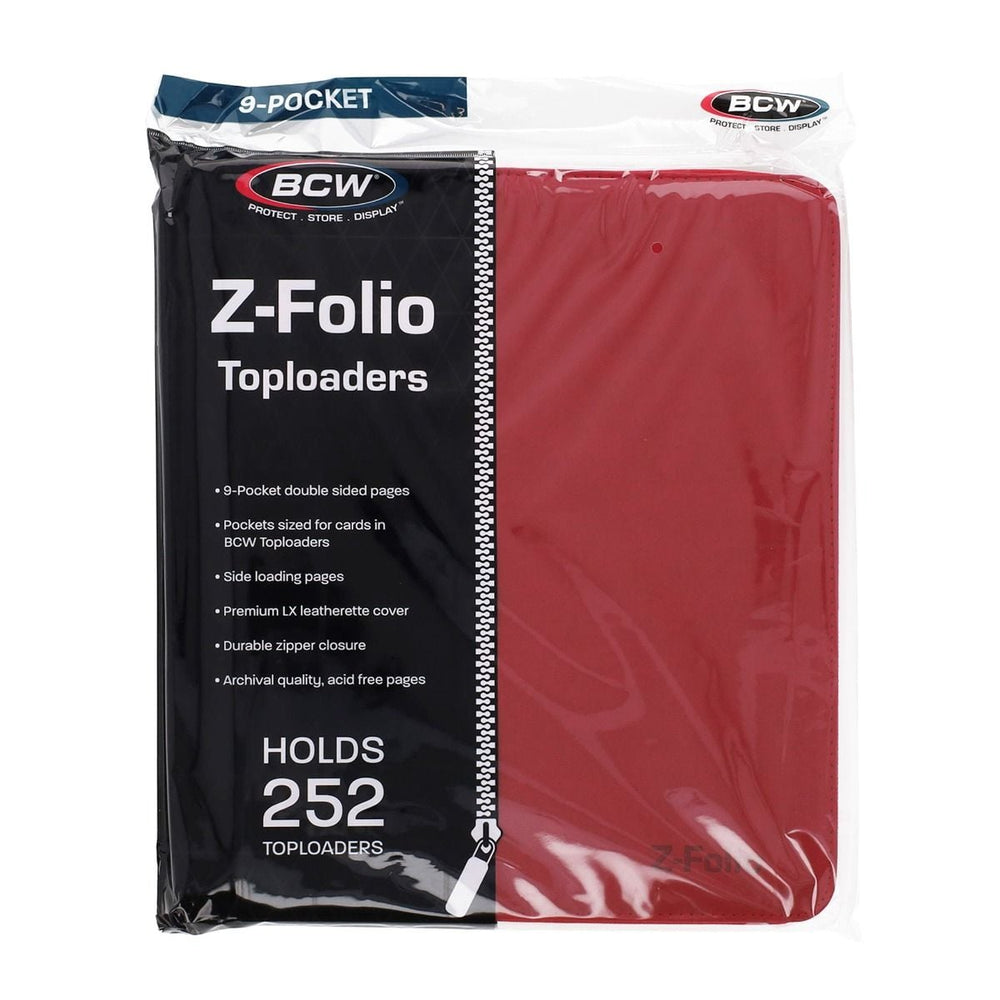 Z-Folio 9-Pocket Album - Toploaders - Black